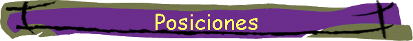 Posiciones
